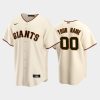 00 custom cream home san francisco giants jersey jersey