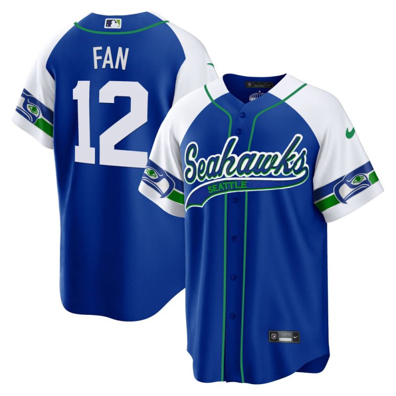 12th fan seattle seahawks throwback men jersey alternate