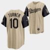 2022 black heritage night los angeles dodgers justin turner 10 gold jersey exclusive edition