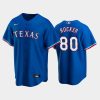 2022 draft texas rangers kumar rocker 80 royal alternate jersey