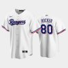 2022 draft texas rangers kumar rocker 80 white home jersey