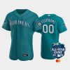 2023 all star game seattle mariners 00 custom aqua jersey