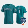 2023 all star game seattle mariners 1 kyle lewis aqua jersey