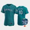 2023 all star game seattle mariners 10 jarred kelenic aqua jersey