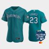 2023 all star game seattle mariners 23 ty france aqua jersey