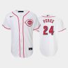 24 tony perez youth reds home white jersey jersey