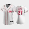 27 trevor bauer reds home white womens jersey jersey