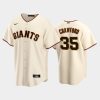 35 brandon crawford cream home san francisco giants jersey jersey