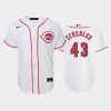 43 scott schebler youth reds home white jersey jersey