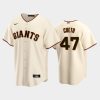 47 johnny cueto cream home san francisco giants jersey jersey