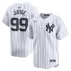 aaron judge 99 new york yankees home limited youth jersey white