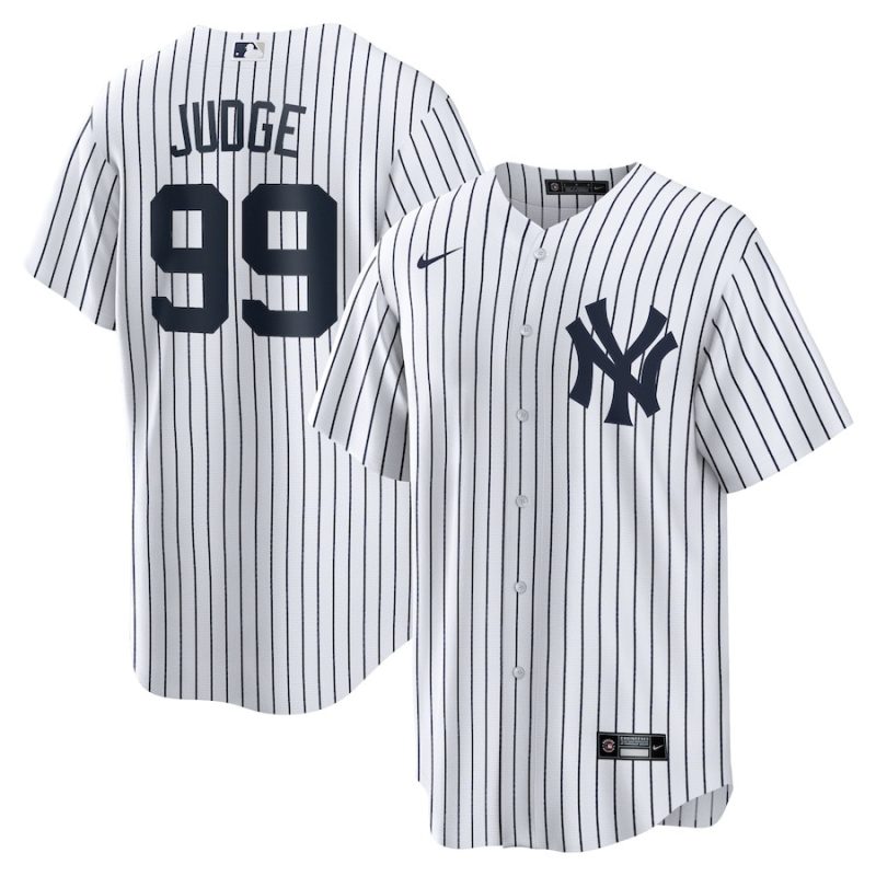 aaron judge 99 new york yankees home men jersey white