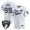 aaron judge 99 new york yankees jay z men jersey white