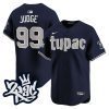 aaron judge 99 new york yankees tupac shakur men jersey navy