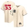 adolis garcia 53 texas rangers 2023 city connect game jersey cream