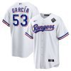 adolis garcia 53 texas rangers 2023 world series stitched baseball jersey white