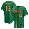 alan trejo 13 mexico 2023 baseball men jersey green gold