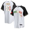 alan trejo 13 mexico 2023 flag baseball men jersey white