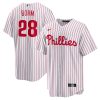 alec bohm 28 philadelphia phillies men jersey white