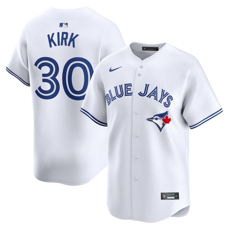 alejandro kirk 30 toronto blue jays home limited player men jersey white