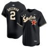 alex bregman 2 houston astros cactus jack black jersey v2 men