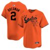 alex bregman 2 houston astros cactus jack men jersey orange