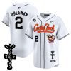 alex bregman 2 houston astros cactus jack patch v2 men jersey white