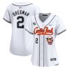 alex bregman 2 houston astros cactus jack patch women jersey white