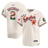 alex bregman 2 houston astros mexico cactus jack men jersey cream