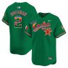 alex bregman 2 houston astros mexico cactus jack men jersey green