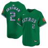 alex bregman 2 houston astros mexico men jersey green