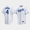 alex gordon 4 kansas city royals white home player jersey jersey