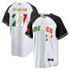 alex verdugo 27 mexico 2023 flag baseball men jersey white