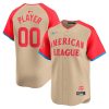 american league 2024 all star game limited player men custom jersey cream