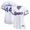 andrew heaney 44 texas rangers women home limited player jersey white