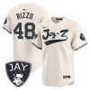 anthony rizzo 48 new york yankees jay z men jersey cream