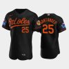 anthony santander 25 little league classic 2022 baltimore orioles black alternate jersey