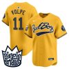 anthony volpe 11 new york yankees biggie smalls men jersey gold