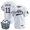 anthony volpe 11 new york yankees biggie smalls men jersey white