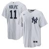 anthony volpe 11 new york yankees home men jersey white