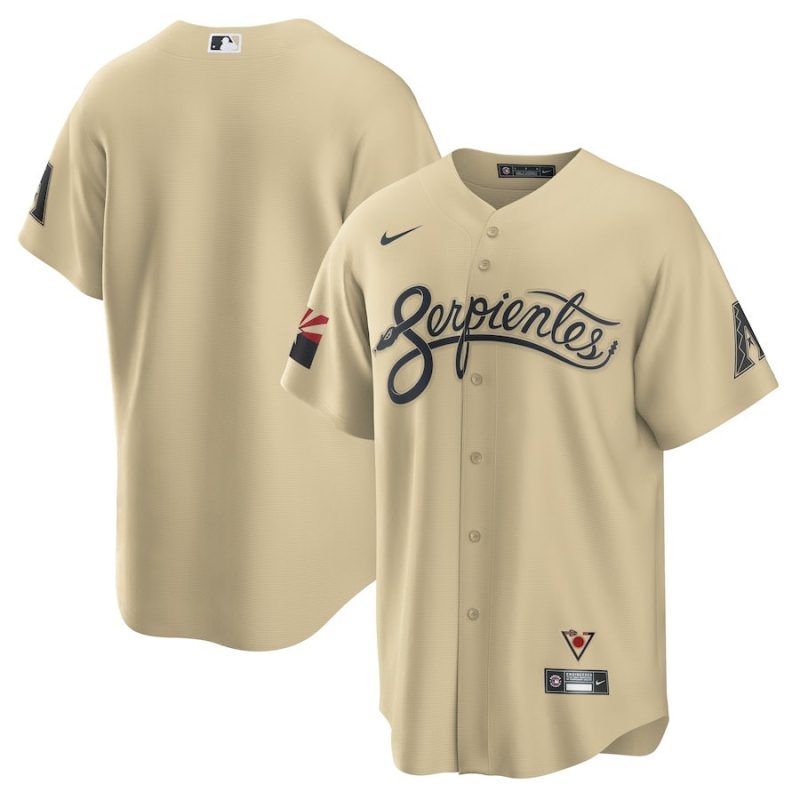 arizona diamondbacks city connect men jersey sand