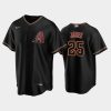 arizona diamondbacks druw jones 25 2022 draft black alternate jersey