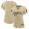 arizona diamondbacks womens city connect jersey sand