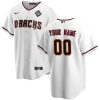 arizona diamondbacks world series 2023 home stitched home custom jersey white