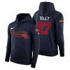 atlanta braves austin riley navy 2022 gold program hoodie