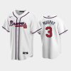 atlanta braves owen murphy 3 2022 draft white home jersey