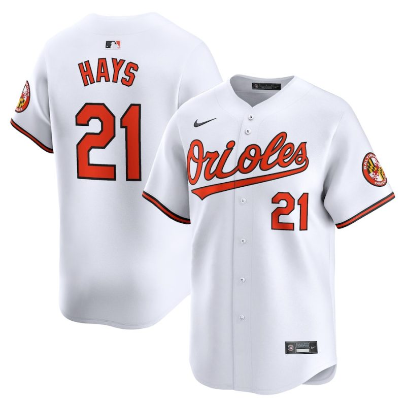 austin hays 21 baltimore orioles home limited player men jersey white