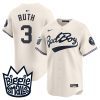 babe ruth 3 new york yankees biggie smalls men jersey cream