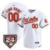 baltimore orioles 2024 spring training patch custom men jersey white