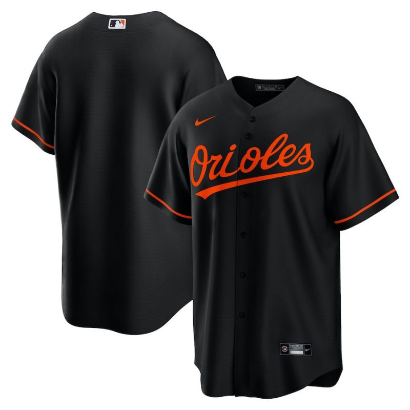 baltimore orioles alternate men jersey black